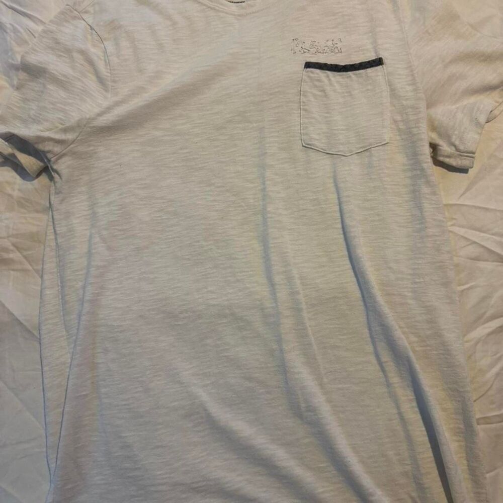 Express Men's White T-shirt Medium